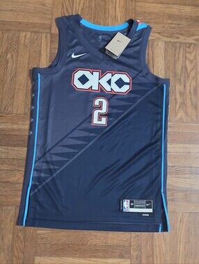 Nike OKC Thunder #2 Gilgeous-Alexander Jersey Men's Small 100% Authentic